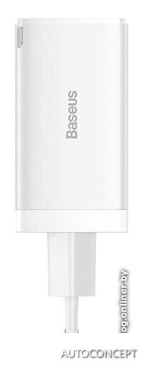 Сетевое зарядное Baseus GaN5 Pro Fast Charger 2C+U 65W (белый) - фото 1 - id-p213198350