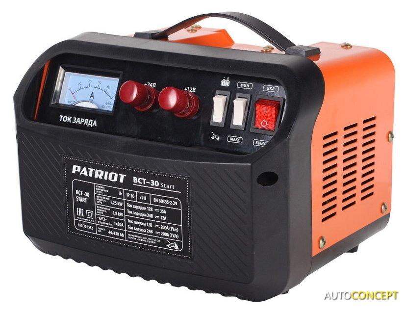 Пуско-зарядное устройство Patriot BCT-30 Start - фото 1 - id-p222707509
