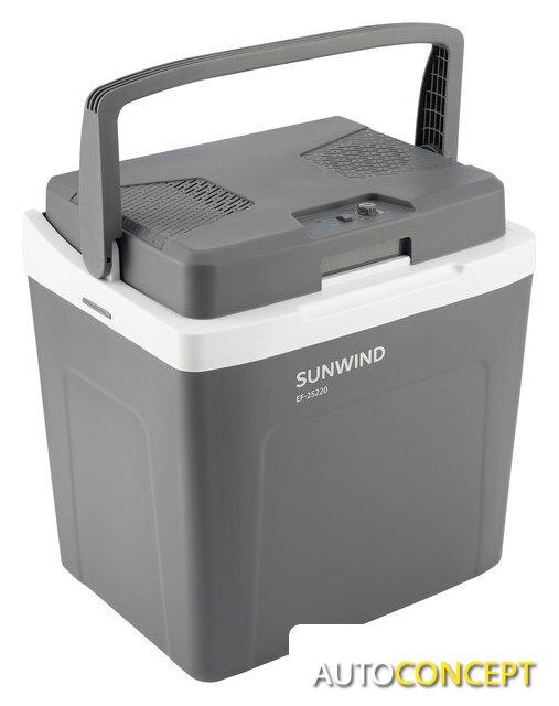 Термоэлектрический автохолодильник SunWind EF-25220 25л (серый) - фото 1 - id-p224706671