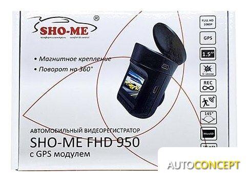 Видеорегистратор-GPS информатор (2в1) Sho-Me FHD-950 - фото 4 - id-p213197683