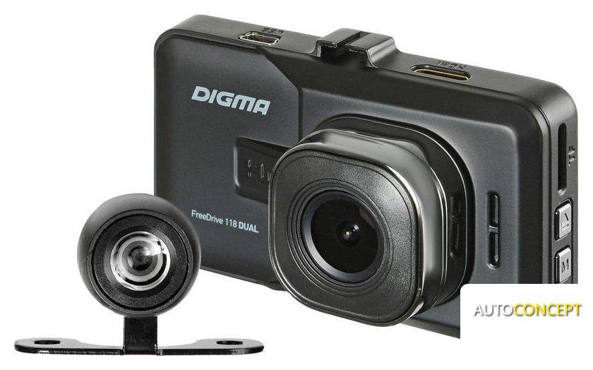 Видеорегистратор Digma FreeDrive 118 Dual - фото 1 - id-p213198427