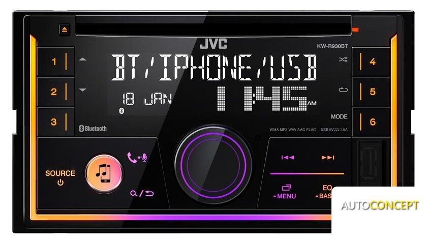 CD/MP3-магнитола JVC KW-R930BT - фото 4 - id-p214609385