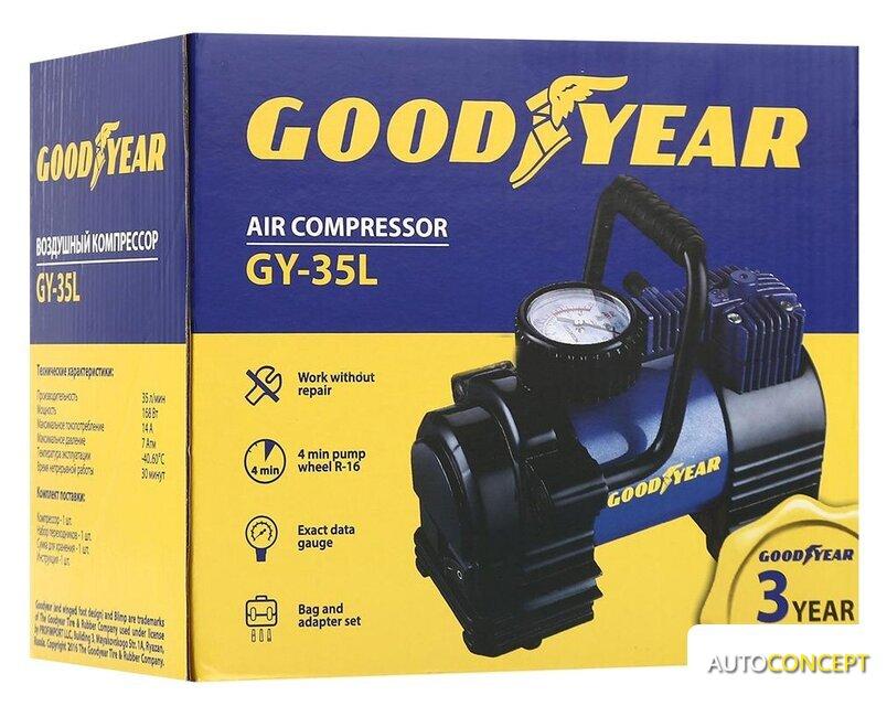 Автомобильный компрессор Goodyear GY-30L - фото 2 - id-p213199029