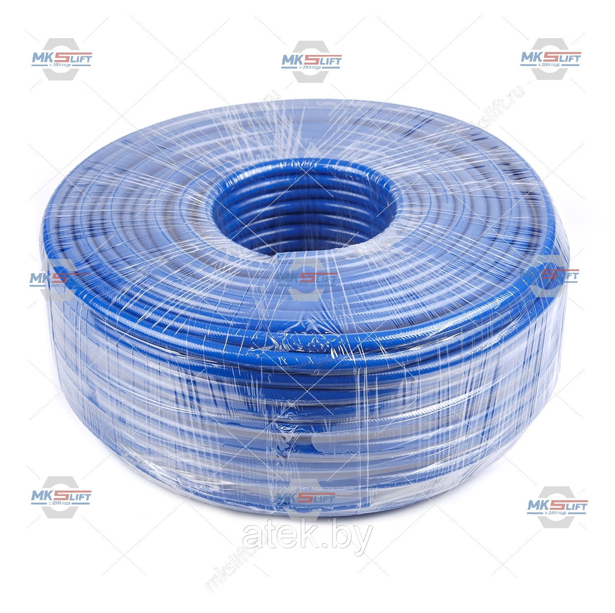 Шланг воздушный гибридный PVC D8х12 мм, 100 м KraftWell арт. KRW-HS0812HPVC - фото 1 - id-p225430447