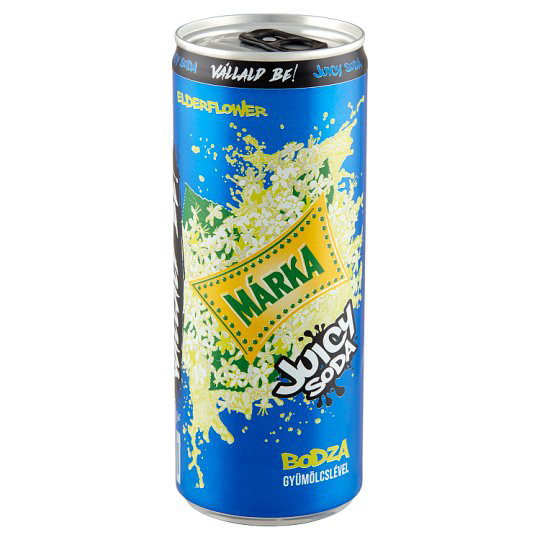 Напиток газированный M?rka Juicy Soda со вкусом бузины, 0.25 л - фото 1 - id-p225430752