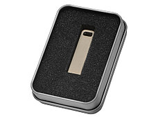 Коробка для флеш-карт с мини чипом Этан, серебристый, фото 2