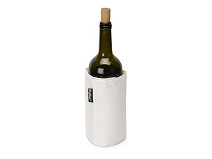 WINE COOLER SATIN WHITE/Охладитель-чехол для бутылки вина или шампанского, белый, фото 2