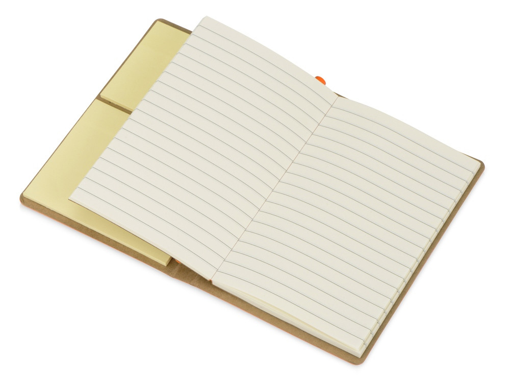 Набор стикеров А6 Write and stick с ручкой и блокнотом, оранжевый - фото 3 - id-p225431136