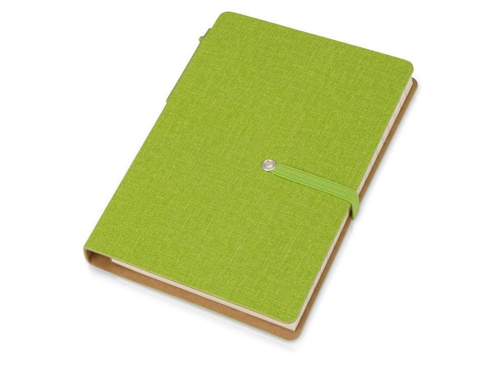 Набор стикеров А6 Write and stick с ручкой и блокнотом, зеленое яблоко - фото 1 - id-p225431137