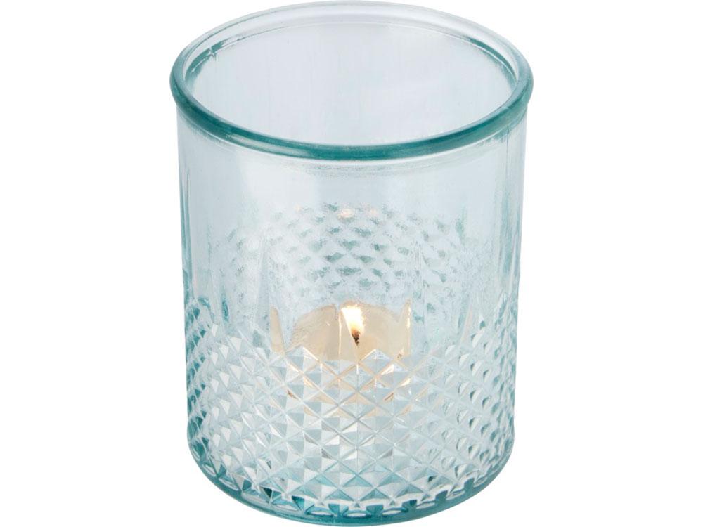 Подставка для чайной свечи из переработанного стекла Estrel, прозрачный - фото 4 - id-p225431482