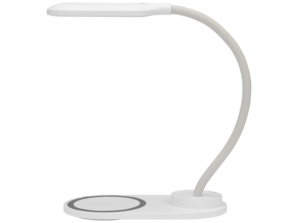 Настольный светильник с беспроводной зарядкой Flamp, белый - фото 5 - id-p225431140