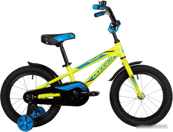 Детский велосипед Novatrack Dodger 16 2022 165ADODGER.GN22 (зеленый) - фото 1 - id-p225431606