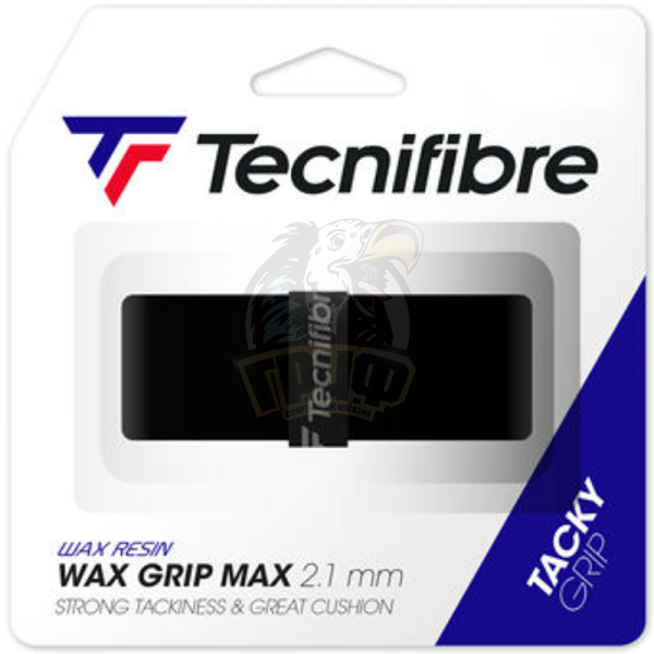 Обмотка базовая для теннисной ракетки Tecnifibre Wax Max (черный) (арт. 51ATPWAMBK) - фото 1 - id-p225430604
