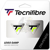 Виброгаситель Tecnifibre Logo Damp Neon (белый) (арт. 53DAMPNEON)