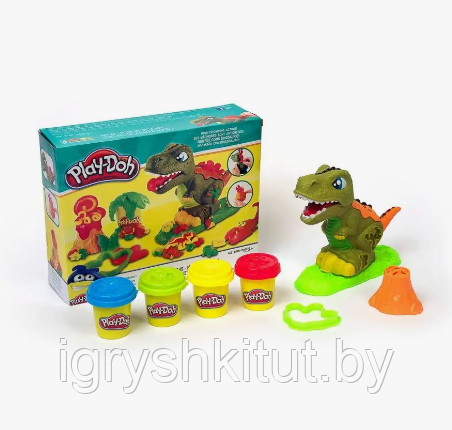 Набор для лепки "Динозавр", аналог Play Doh