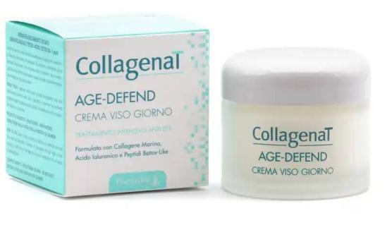 Дневной крем для лица CollagenaT Age-Defend Day Face Cream интенсивный анти-эйдж эффект с морским коллагеном, - фото 1 - id-p225433553