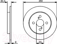 Тормозной диск Bosch 0986479420