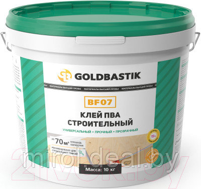 Клей Goldbastik BF 07 строительный - фото 1 - id-p225440056