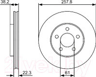 Тормозной диск Bosch 0986479R56