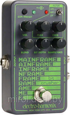 Процессор эффектов Electro-Harmonix Mainframe Bit Crusher - фото 1 - id-p225440121