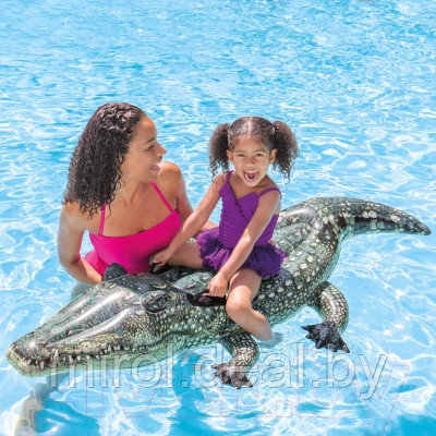 Надувная игрушка для плавания Intex Крокодил / 57551 - фото 2 - id-p225437275