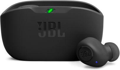 Гарнитура вкладыши JBL Wave Buds черный беспроводные bluetooth в ушной раковине (JBLWBUDSBLK) - фото 1 - id-p225443456