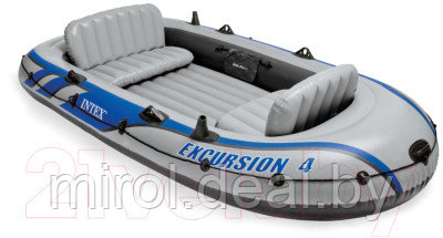 Надувная лодка Intex Excursion-4 / 68324NP - фото 1 - id-p225440787