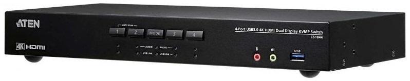 Квм переключатель ATEN 4-Port USB3.0 4K HDMI Dual Display KVMP Switch - фото 1 - id-p225431509