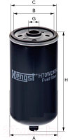 Топливный фильтр Hengst H70WDK14