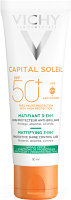 Крем солнцезащитный Vichy Capital Soleil Матирующий уход д/проблемной кожи 3в1 SPF50+