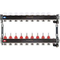 Гребенка для теплого пола 9 вых. ROMMER нержавеющая сталь