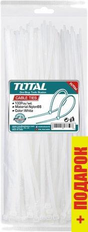 Стяжка для кабеля Total THTCT4001 (100 шт) - фото 1 - id-p225218623