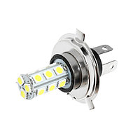 Лампа автомобильная Skyway H4, 12 В, светодиодная, 18 SMD диодов, S08201017, 2 шт