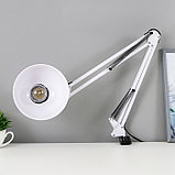 Настольная лампа на струбцине Е27 60Вт шнур 1,5м., фото 4