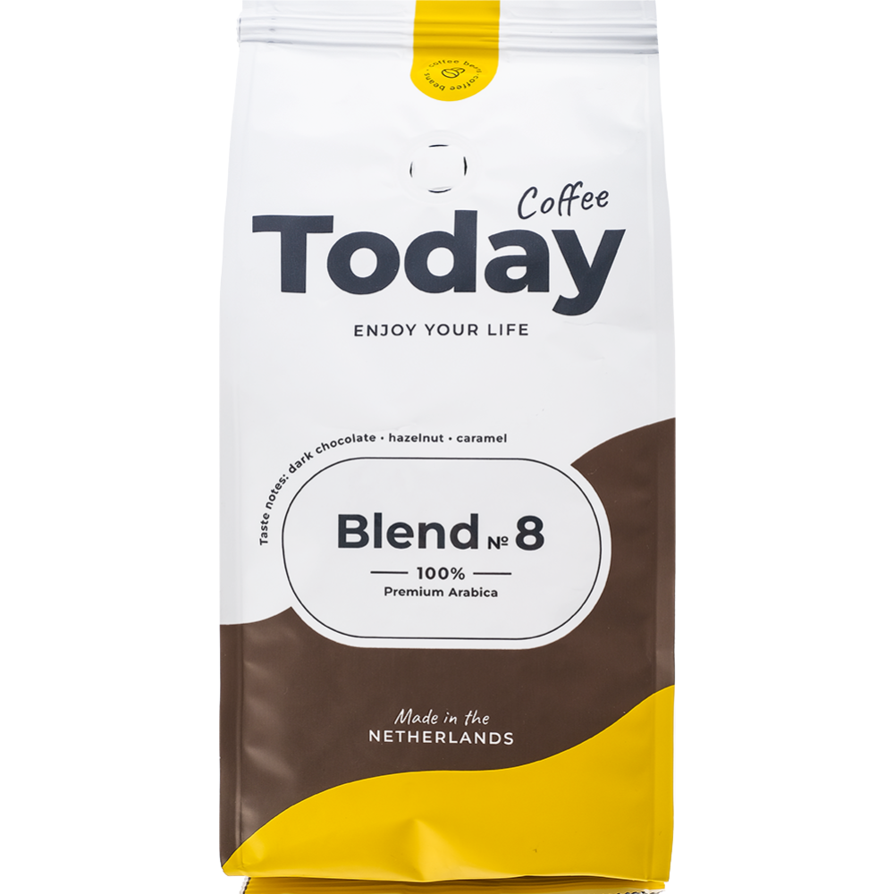 Кофе TODAY BLEND 8 в зернах, 200 г