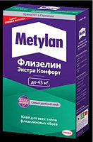 Обойный клей hk "METYLAN флизелин экстра комфорт  300г