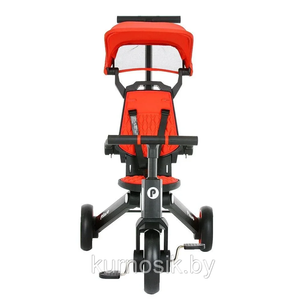 Детский велосипед трехколесный складной PITUSO Leve Красный - фото 2 - id-p225448382