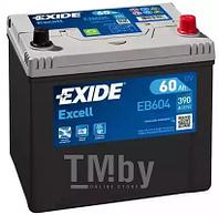 Аккумулятор Excell 60Ah 480A (R +) 230x172x220 mm EXIDE EB604