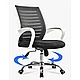 Кресло офисное SITUP MIX 600 White chrome (сетка Black/ Black), фото 3