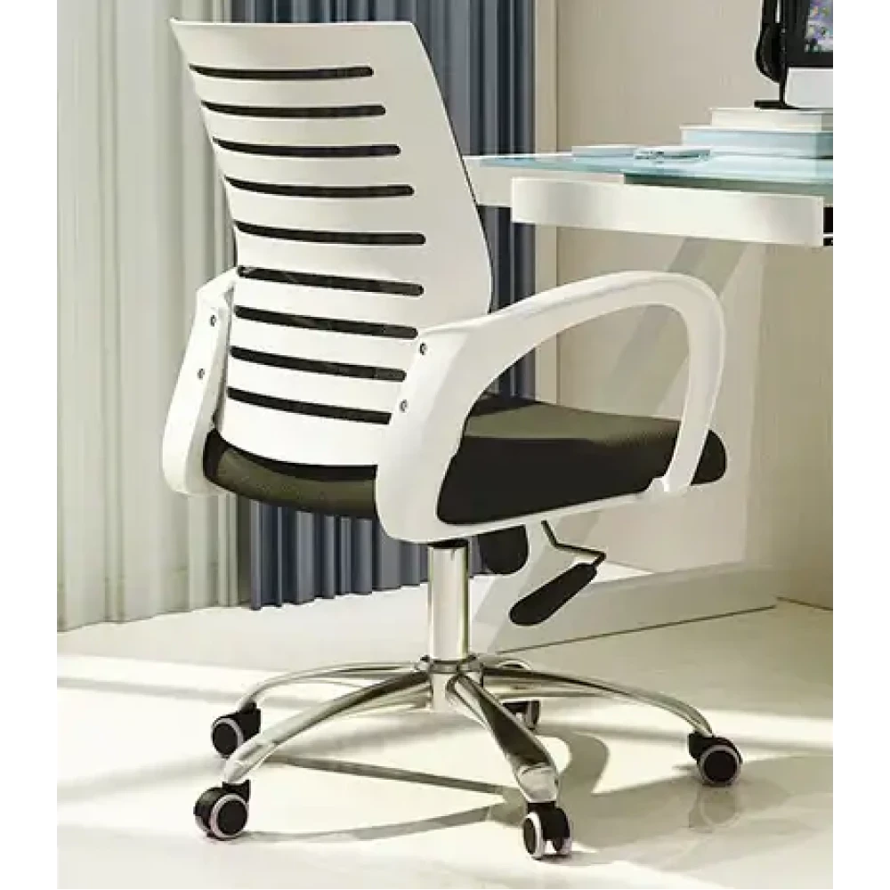 Кресло офисное SITUP MIX 600 White chrome (сетка Black/ Black) - фото 2 - id-p225448774