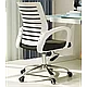 Кресло офисное SITUP MIX 600 White chrome (сетка Black/ Black), фото 2