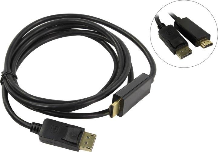 Orient C706 Кабель-адаптер DisplayPort (M) - HDMI (M) 1.8м - фото 1 - id-p225449147