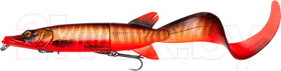 Мягкая приманка Savage Gear 3D Hybrid Pike Slow Sink Red Belly / 76803 - фото 1 - id-p225449217