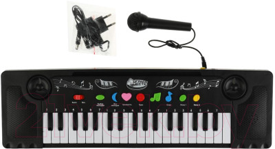 Музыкальная игрушка Играем вместе Электронный синтезатор / 2005M197-R - фото 1 - id-p225449772