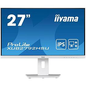 Монитор Iiyama 27" ProLite XUB2792HSU-W5 белый IPS LED 4ms 16:9 HDMI M/M матовая HAS Piv 1200:1 250cd