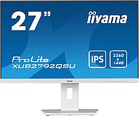 Монитор Iiyama 27" ProLite XUB2792QSU-W5 белый IPS LED 5ms 16:9 DVI HDMI M/M матовая HAS Piv 1000:1 250cd