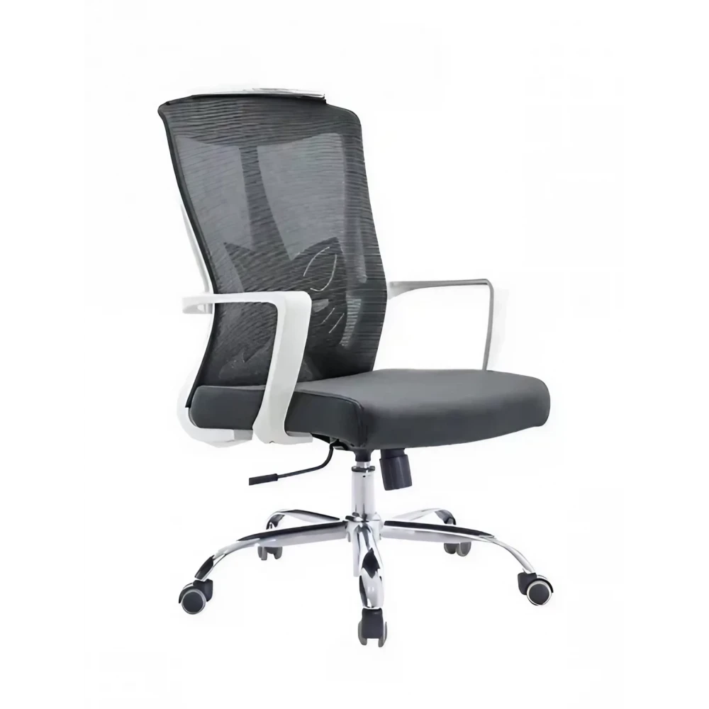 SITUP SIGMA White chrome (сетка Black/Black) - фото 1 - id-p225457277