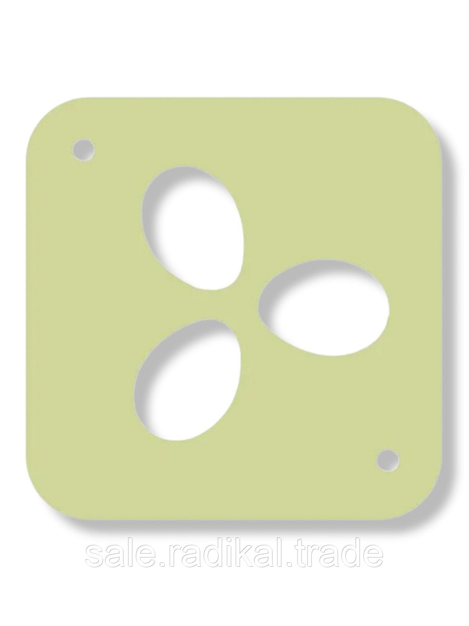 Решетка в овоскоп «ОВ-6» на 3 перепелиных яйца - фото 1 - id-p225457750