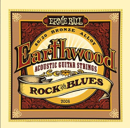 Ernie Ball P02008 Earthwood Rock Blues Комплект струн для акустической гитары, бронза, 10-52 - фото 1 - id-p225458363