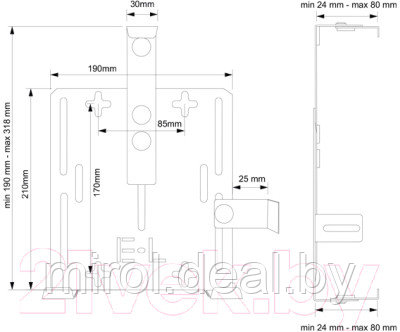 Кронштейн для игровой приставки Electric Light КБ-01-90 - фото 2 - id-p225458462